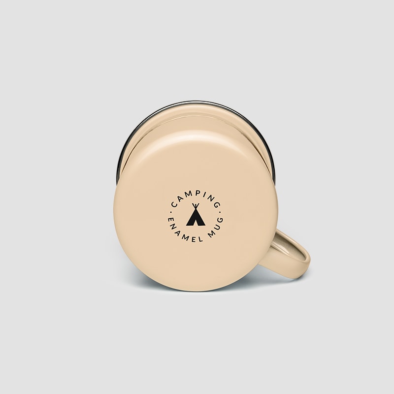 Enamel Mug Mockup